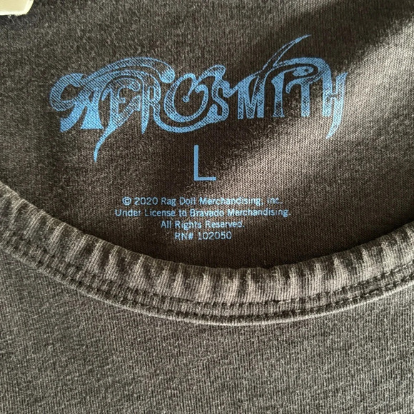 Aerosmith Concert T-Shirt 2020 Aero Force Tour Festival Woman's Size Large - Picture 7 of 10